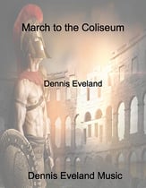March to the Coliseum Concert Band sheet music cover